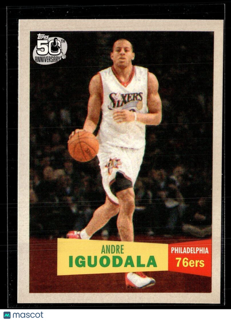 2007-08 TOPPS THROWBACK ANDRE IGUODALA 76ERS
