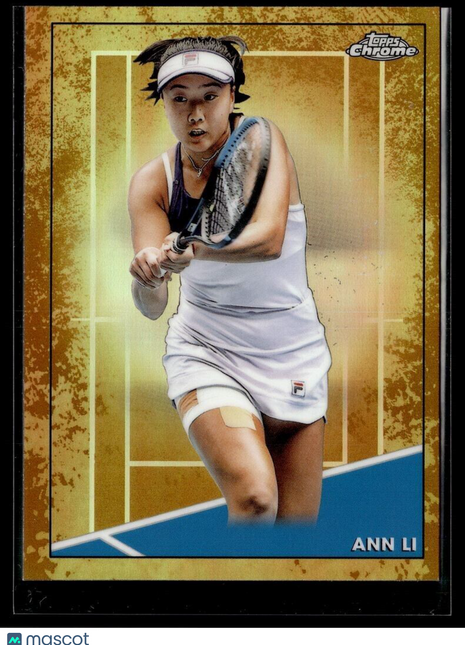 2021 TOPPS CHROME TENNIS CLAY COURT 40 Ann Li