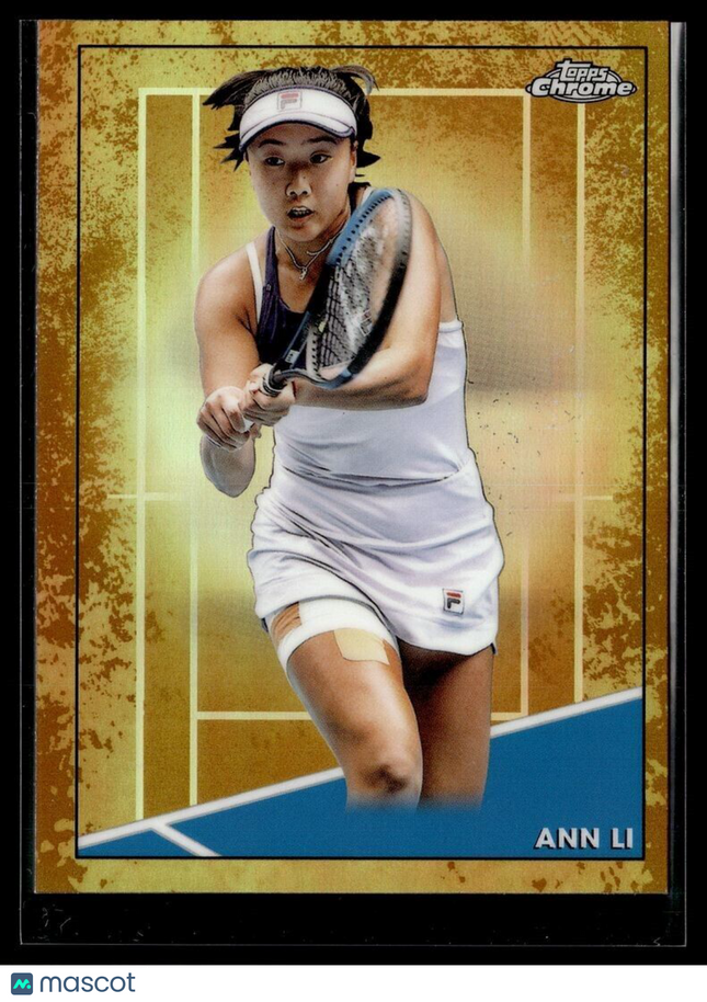 2021 TOPPS CHROME TENNIS CLAY COURT 40 Ann Li