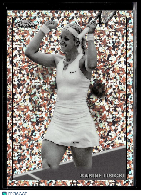 2021 TOPPS CHROME TENNIS BLACK WHITE MINI DIAMONDS 90 Sabine Lisicki