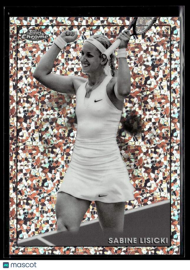 2021 TOPPS CHROME TENNIS BLACK WHITE MINI DIAMONDS 90 Sabine Lisicki