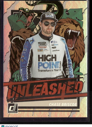 2023 DONRUSS RACING UNLEASHED /199 CHASE BRISCOE