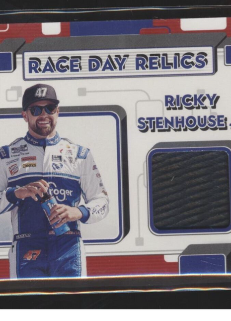 2023 DONRUSS RACING RACE DAY RELICS TIRE RELIC RICKY SHENHOUSE JR