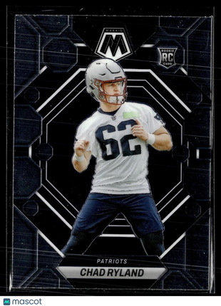 2023 MOSAIC ROOKIE 297 Chad Ryland - New England Patriots