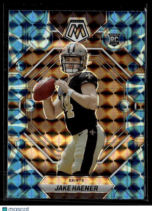 2023 MOSAIC BLUE REACTIVE ROOKIE 325 Jake Haener - New Orleans Saints