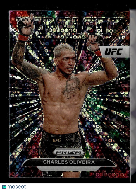 2023 PRIZM UFC H2 FEARLESS CHARLES OLIVEIRA