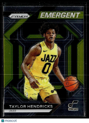 2023-24 PRIZM EMERGENT TAYLOR HENDRICKS JAZZ