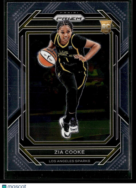 2023 PRIZM WNBA ROOKIE 142 Zia Cooke - Los Angeles Sparks