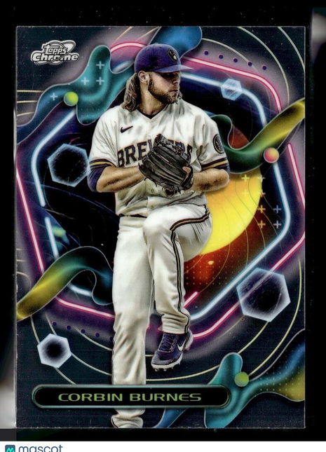 2023 TOPPS COSMIC CHROME 12 Corbin Burnes - Milwaukee Brewers
