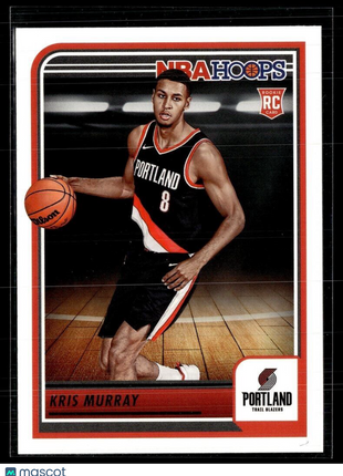 2023-24 NBA HOOPS ROOKIE 262 Kris Murray - Portland Trail Blazers