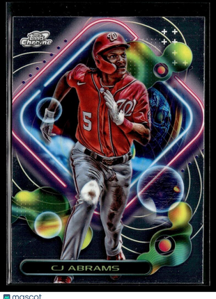 2023 TOPPS COSMIC CHROME 153 CJ Abrams - Washington Nationals