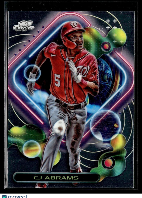2023 TOPPS COSMIC CHROME 153 CJ Abrams - Washington Nationals