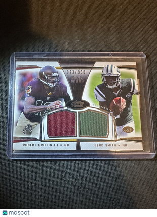 Topps Prime Geno Smith Robert Griffin Iii Patch