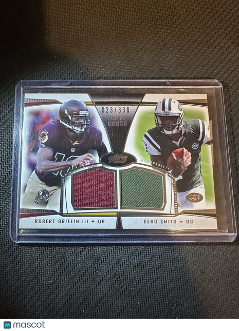 Topps Prime Geno Smith Robert Griffin Iii Patch