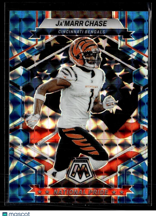 2023 MOSAIC BLUE REACTIVE NATIONAL PRIDE 264 Ja'Marr Chase - Cincinnati Bengals