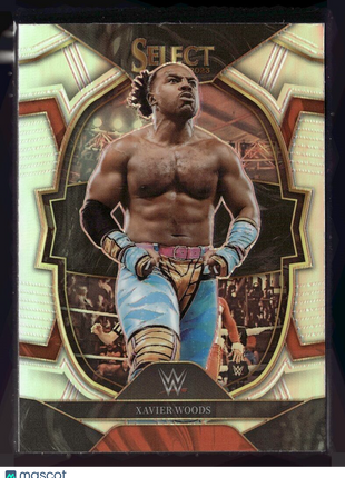 2023 SELECT WWE SILVER HOLO CONCOURSE XAVIER WOODS