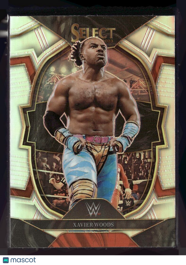 2023 SELECT WWE SILVER HOLO CONCOURSE XAVIER WOODS