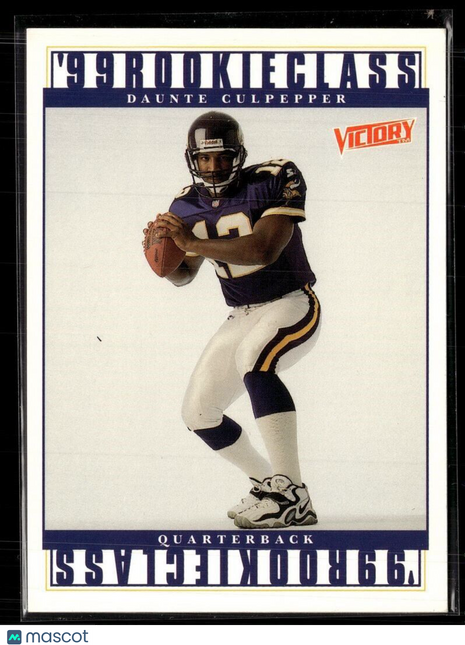 1999 UD VICTORY ROOKIE CLASS DAUNTE CULPEPPER VIKINGS