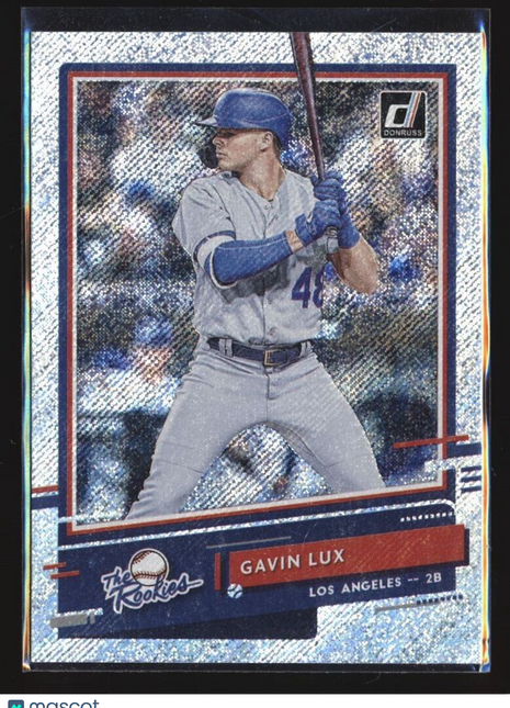 2020 DONRUSS THE ROOKIES GAVIN LUX DODGERS