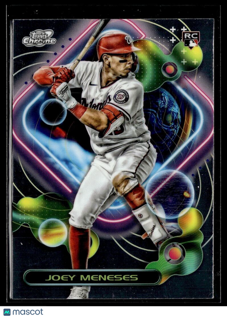 2023 TOPPS COSMIC CHROME 89 Joey Meneses - Washington Nationals RC