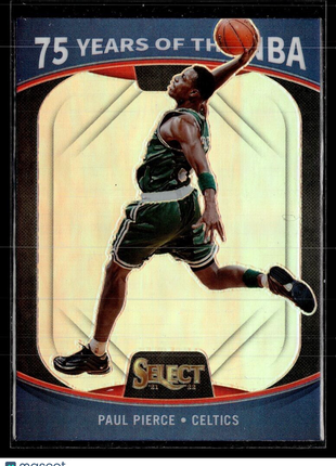 2021-22 SELECT HOLO SILVER 75 YEARS NBA PAUL PIERCE CELTICS