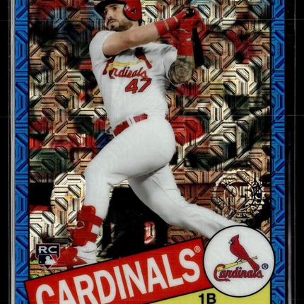 2020 TOPPS CHROME SILVER PACK 35TH ANNIVERSARY BUE /150 RANGEL RAVELO CARDINALS