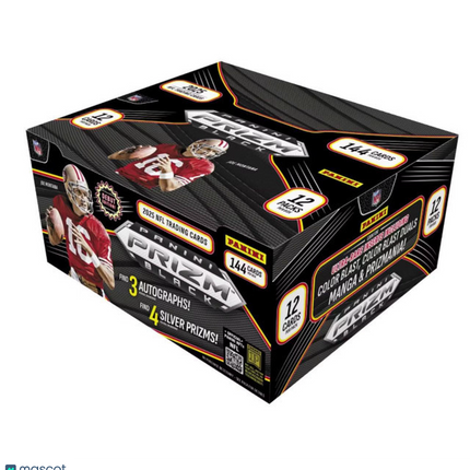 NFL 2025 Panini Prizm Black Football Hobby Box