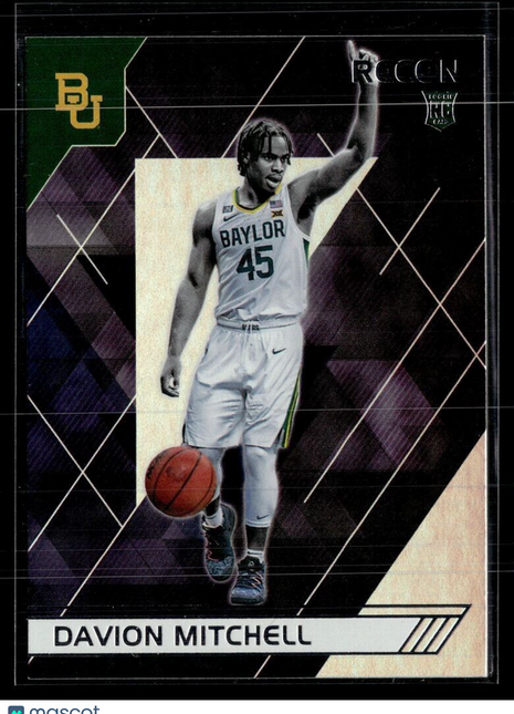 2021-22 CHRONICLES DRAFT RECON ROOKIE DAVION MITCHELL BAYLOR