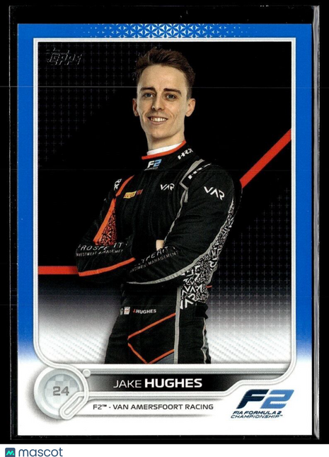 2022 TOPPS F1 FORMULA 1 BLUE /99 JAKE HUGHES