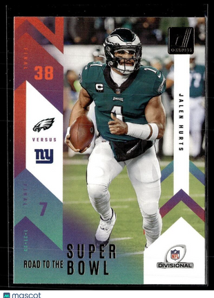 2023 DONRUSS ROAD TO SUPER BOWL DIVISIONAL JALEN HURTS EAGLES
