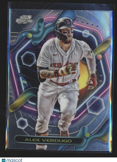2023 TOPPS SONIC CHROME 76 Alex Verdugo - Boston Red Sox