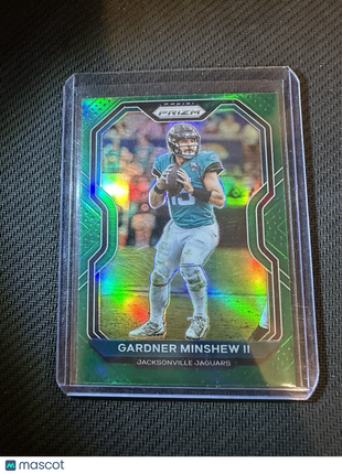 2020 Panini Prizm - Green Prizm #92 Gardner Minshew II