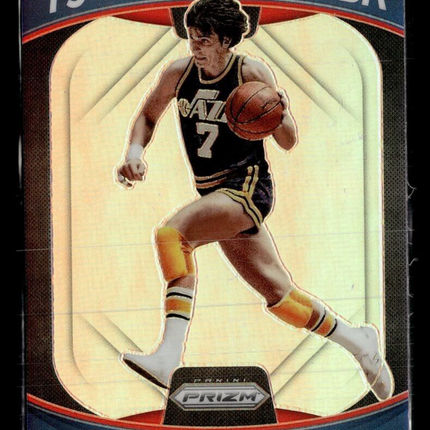 2021-22 PRIZM SILVER 75 YEARS OF NBA PETE MARAVICH JAZZ