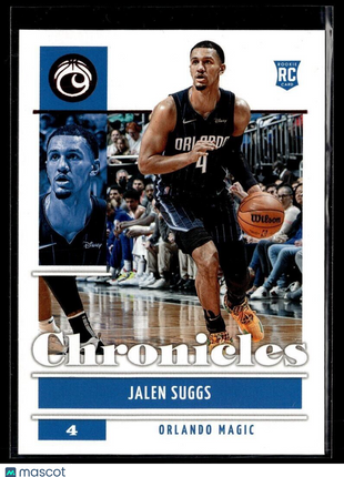 2021-22 CHRONICLES PINK ROOKIE JALEN SUGGS MAGIC