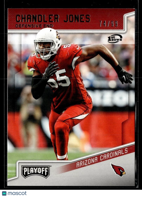 2018 PLAYOFF 1ST DOWN /99 CHANDLER JONES CARDINALS
