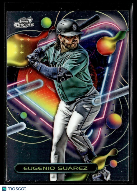 2023 TOPPS COSMIC CHROME 157 Eugenio Suárez - Seattle Mariners