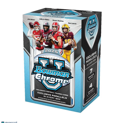 NCAAF 2025 Bowman Chrome University Football Value Box