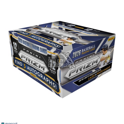 MLB 2026 Panini Prizm Baseball Hobby Box