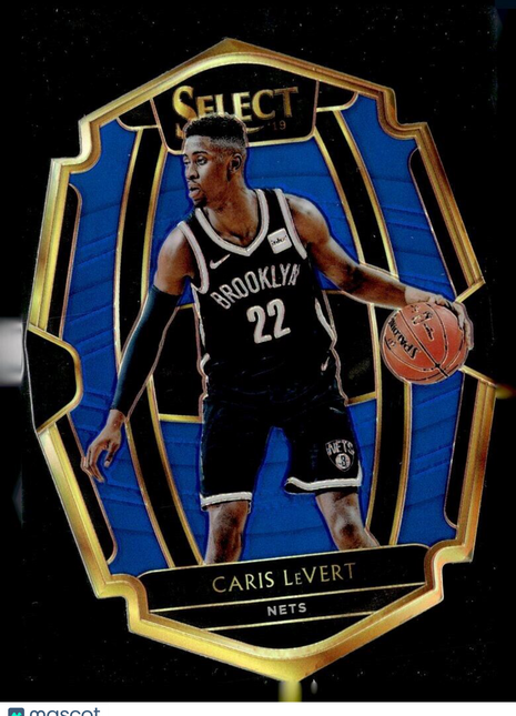 2018-19 SELECT BLUE DIE CUT /249 PREMIER LEVEL CARIS LEVERT NETS