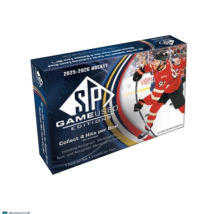 NHL 2025-26 Upper Deck SP Game Used Hockey Hobby Box