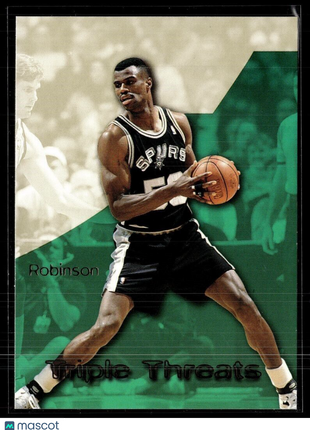 1995-96 SKYBOX PREMIUM TRIPLE THREATS DAVID ROBINSON SPURS