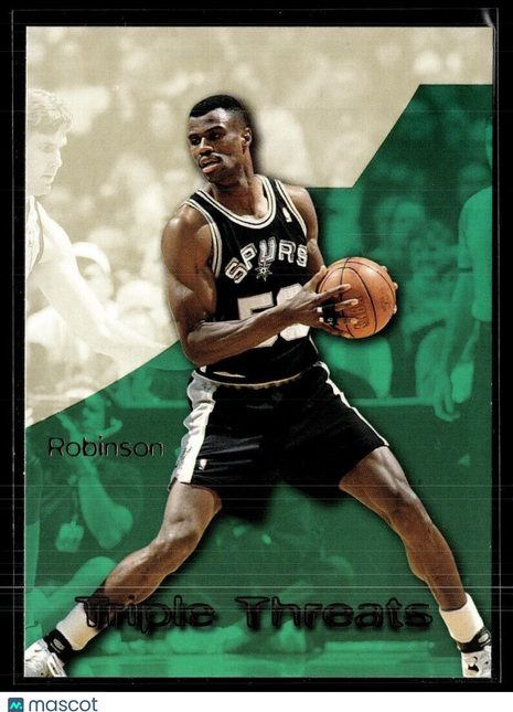1995-96 SKYBOX PREMIUM TRIPLE THREATS DAVID ROBINSON SPURS