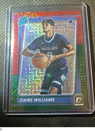 2021-22 Optic Choice Green Red Ziaire Williams