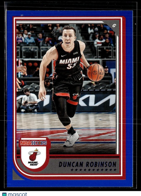 2022-23 NBA HOOPS BLUE 98 Duncan Robinson - Miami Heat