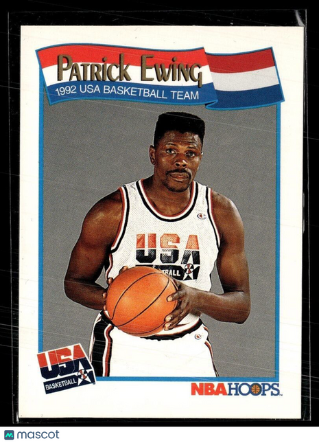 1991-92 NBA HOOPS TEAM USA OLYMPIC PATRICK EWING