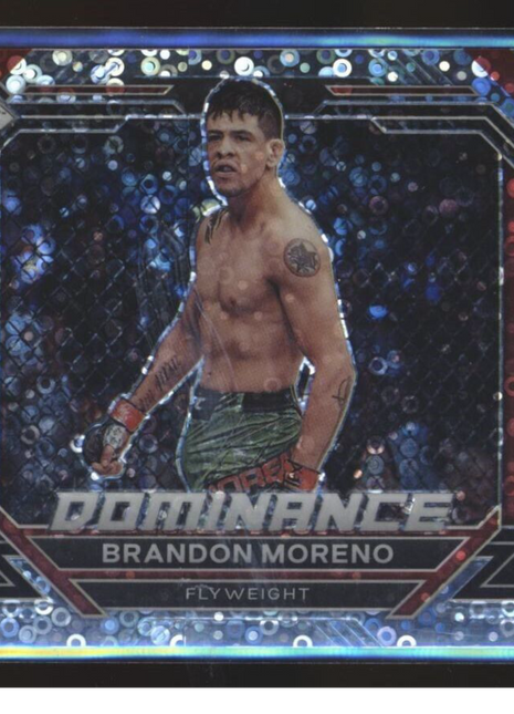 2023 PRIZM UFC H2 DOMINANCE BRANDON MORENO