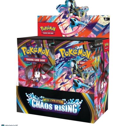 Pokemon Tcg: Mega Evolution - Chaos Rising Booster Box
