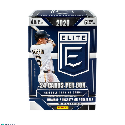 MLB 2026 Panini Donruss Elite Baseball Trading Cards Blaster Box