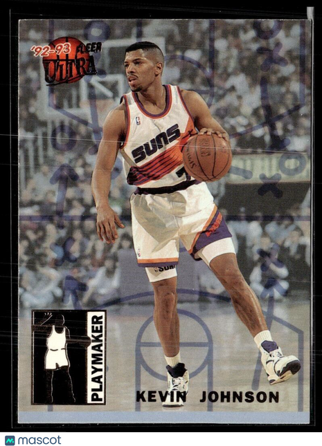 1992-93 FLEER ULTRA PLAYMAKER KEVIN JOHNSON SUNS