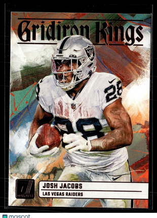 2023 DONRUSS GRIDIRON KINGS JOSH JACOBS RAIDERS